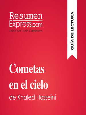 cover image of Cometas en el cielo de Khaled Hosseini (Guía de lectura)